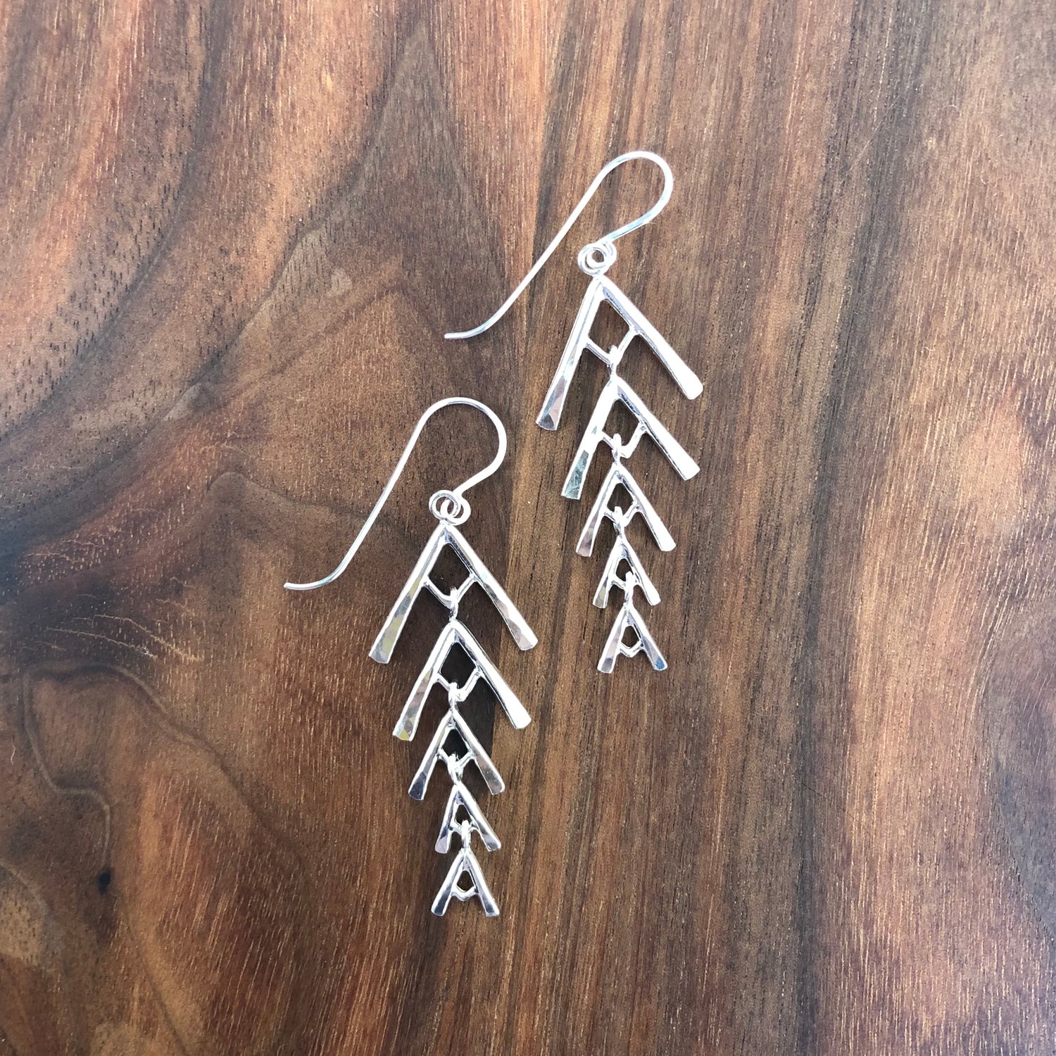 Image of fishbone earrings