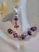 Image of NATURAL AMETHYST NECKLACE SET