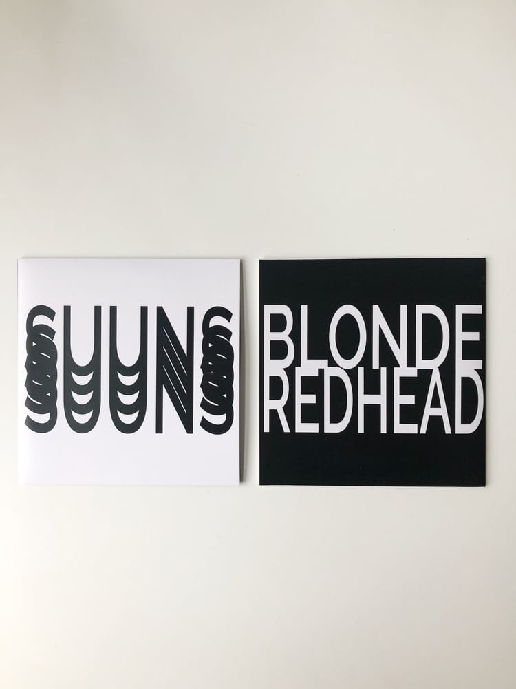 Image of Suuns X Blonde Redhead 7" Split