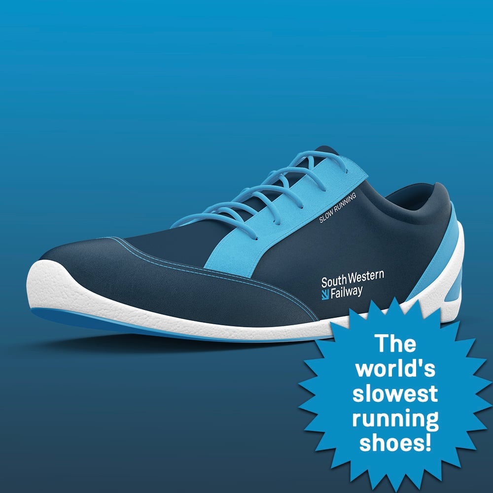 Image of The World's Slowest Running Shoes
