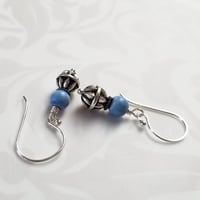 Image 2 of Blueberry + Silver Earrings