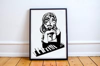 Image 1 of First Lady of Jazz Screenprint