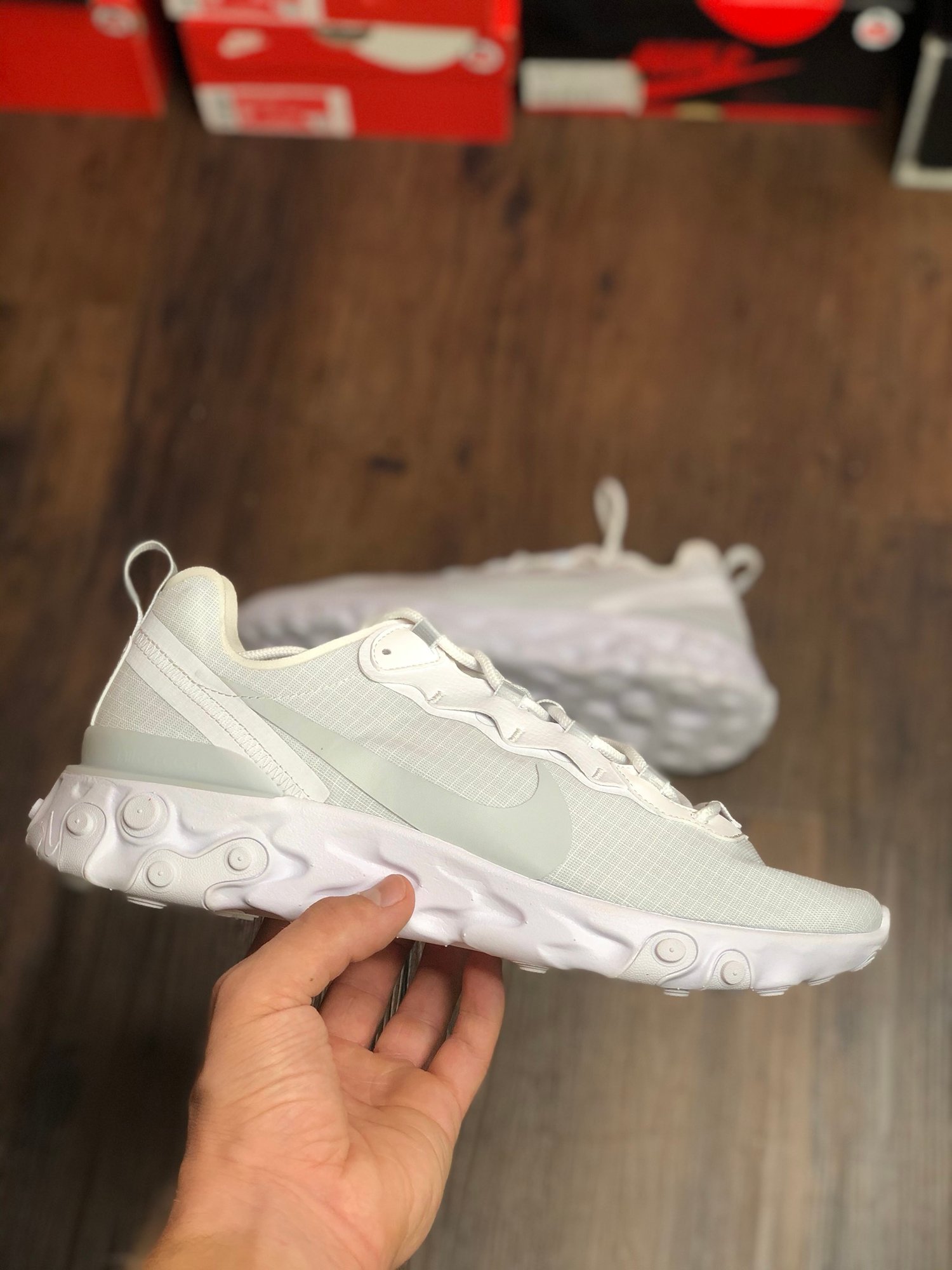 Image of Nike React Element 55 SE "White"