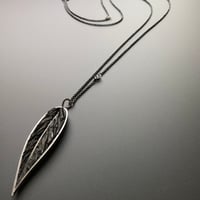 Image 2 of Raven's Wing Micro Mosaic Pendant