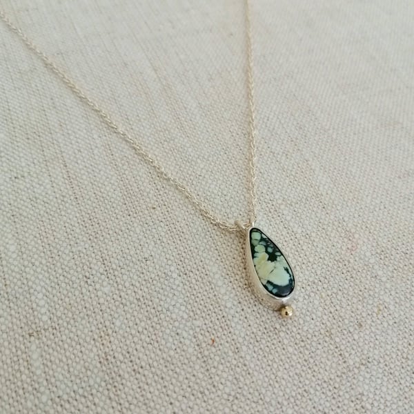 Image of American Turquoise Pendant 