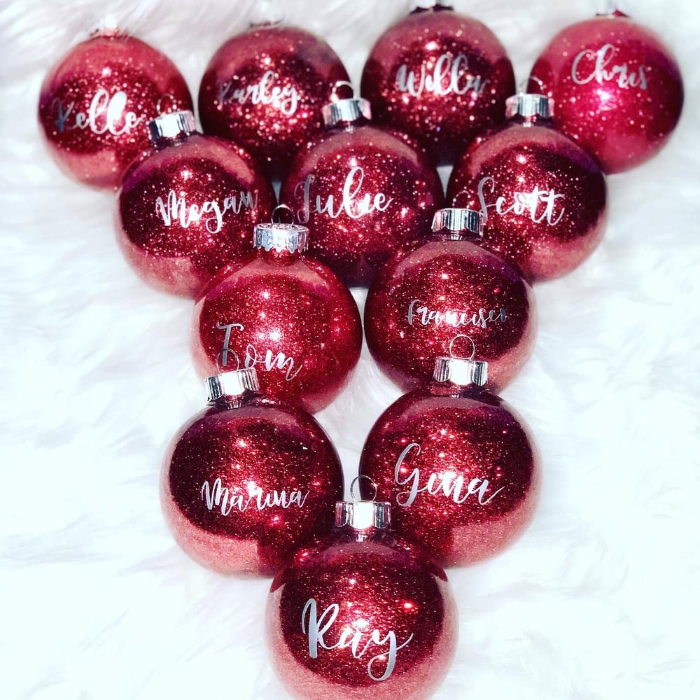 Image of Personalized Ornaments 