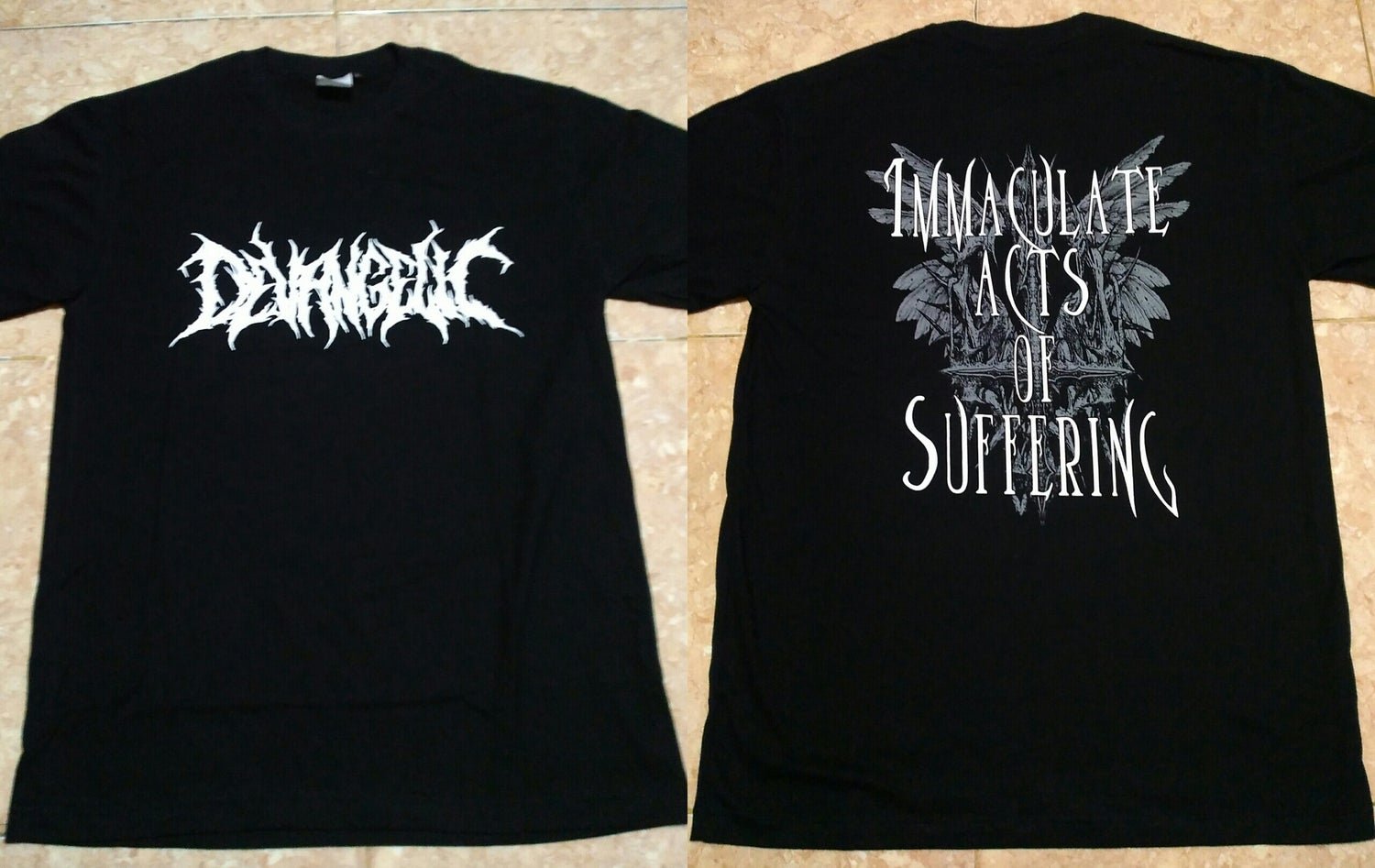 Image of   DEVANGELIC - Merch 3 Designs Art SS & LS