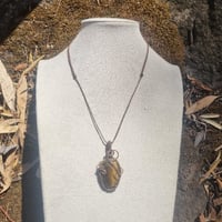 Image 3 of Tigers Eye Wire Wrapped Pendant 
