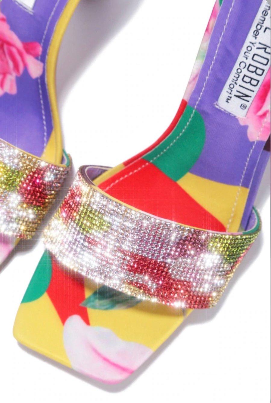 Image of Eve Floral Mules