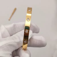 Image 4 of Love Gold Bracelet Screwdriver with 10 stones