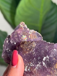Image 8 of NATURAL RAINBOW IRIDESCENT CUBIC FLUORITE -CHINA- E