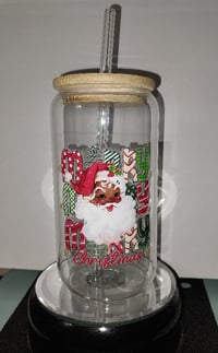 Image 1 of Mystery Christmas Glass Cup