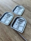 Till Death Sticker
