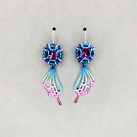 Capture Crystal Phaedra + Vibrant Wing Earrings