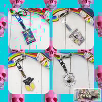 Image 1 of Box Weave Bookish Purse Charm