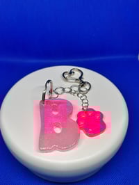 Image 1 of Letter/Paw Keychain 