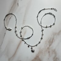 Image 1 of THE ‘SWAN SONG’ WAIST ADORNMENT (LABRADORITE)