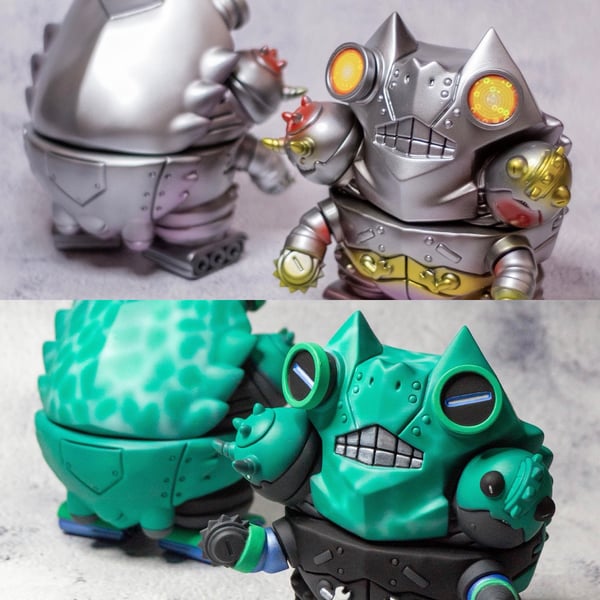 Image of Mecha 3head Kaiju 