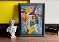 Image 2 of “Doppler Key” and “Doppler Channel”, S/N Serigraph Diptych
