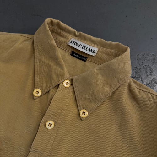 Image of AW1997 Stone Island Corduroy Shirt, Size XL