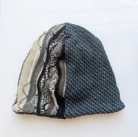 Image 4 of Upcycled Reversible Beanie Cotton Blend 34