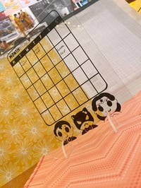 Image 2 of  Calendario acrílico reutilizable "Tipo Pizarron" ☆ÚLTIMAS PIEZAS☆-