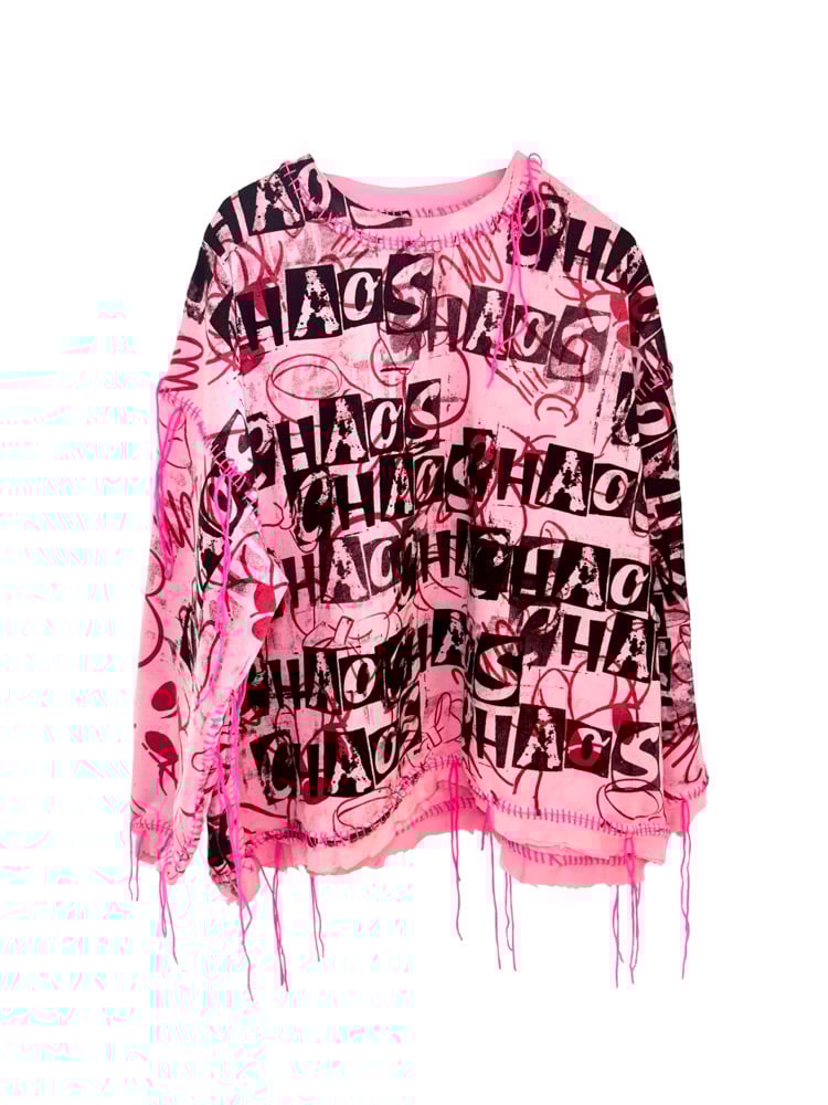 Image of PINK CHAOS SUMMER JUMPER 
