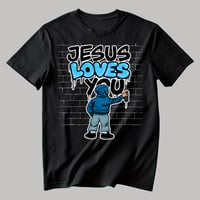 Jesus Loves you Graffiti