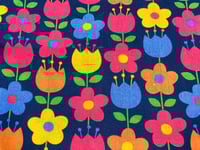 Image 8 of Floral Scrub Hats