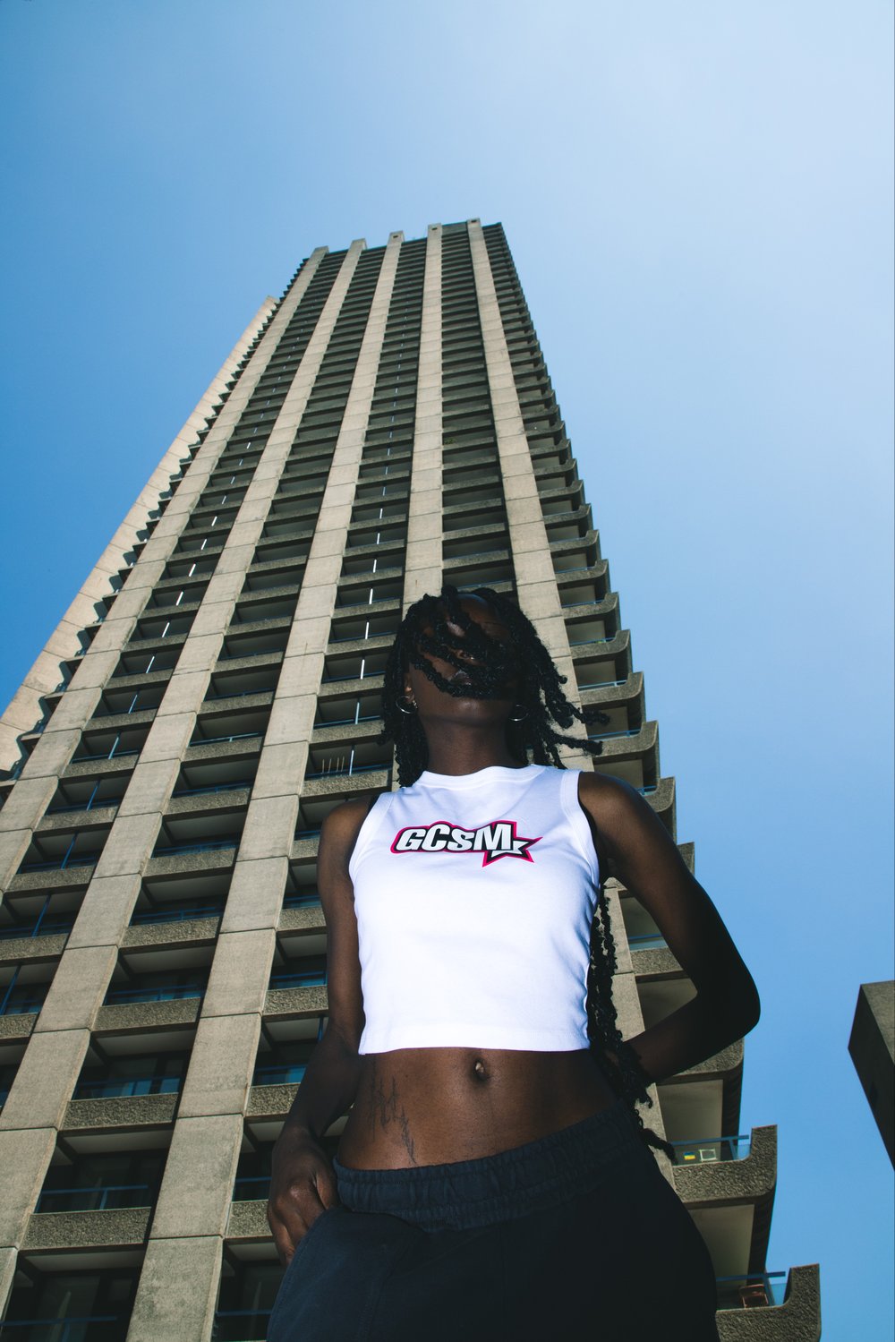 Rockstar Baby Tank Top - White