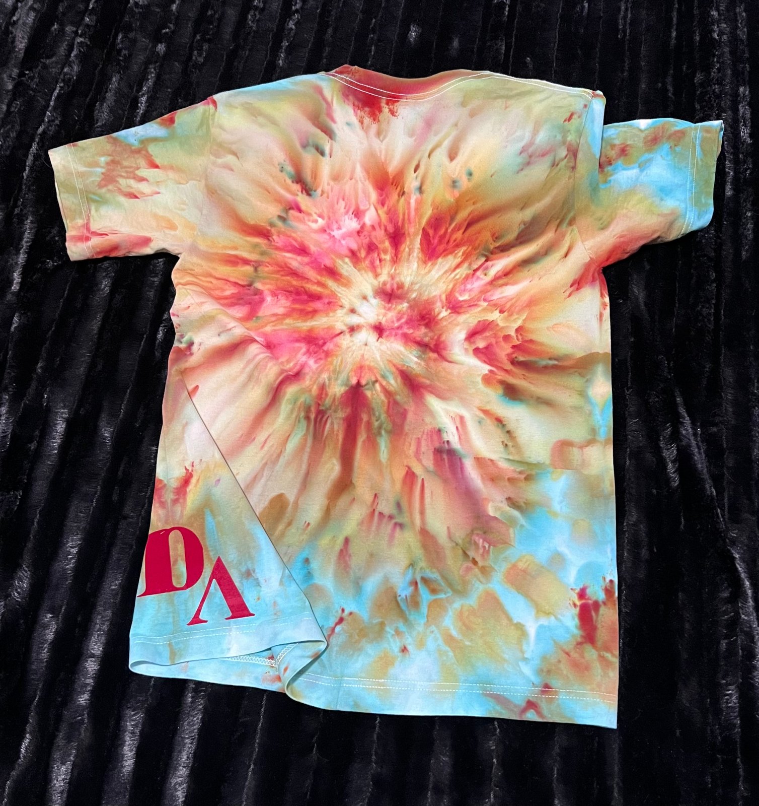 dragon tie dye shirt