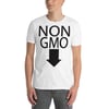 NON GMO-Short-Sleeve Unisex White T-Shirt 