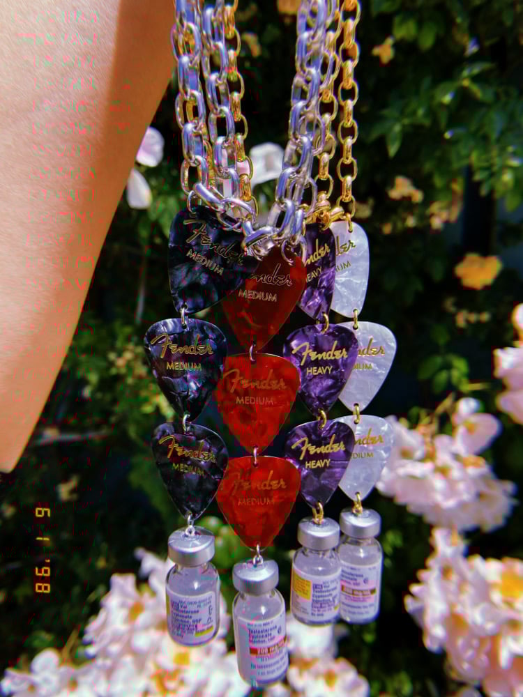Image of Fender T Vial Choker/Necklace 🏳️‍⚧️