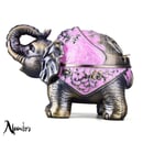 Image 1 of Colored elephant ashtray