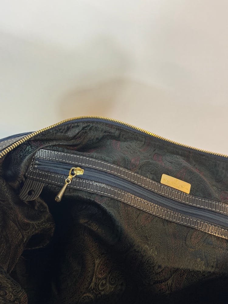 Image of Balenciaga Suede City Duffle Bag
