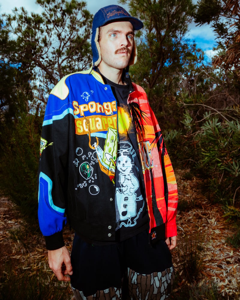 Racing Jacket Spongebob Squarepants Jacket Supreme Spongebob