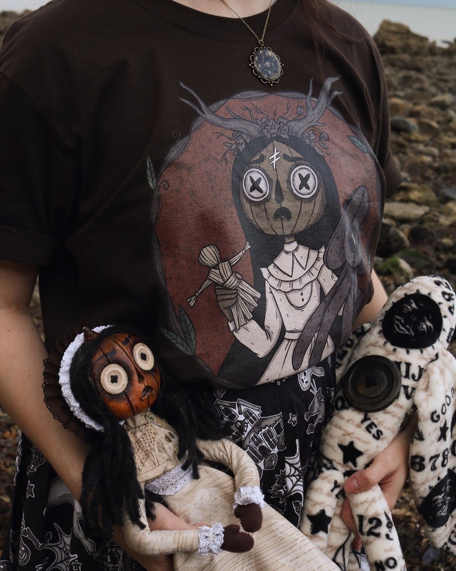 Image of PREORDER Button Pumpkin Tee