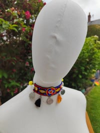 Image 3 of Festie choker - tassel ties