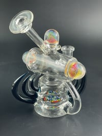 Image 4 of triple brain 14mm clear riptide with filla perc. 