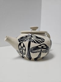Image 4 of Teapot 4 - Mushrooms *SECONDS PIECE*