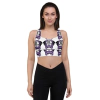 Image 4 of R.E. Sargent Logo Longline Sports Bra