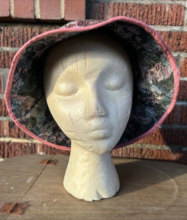 “Pansy and Orchid” Tapestry Blanket Bucket Hat