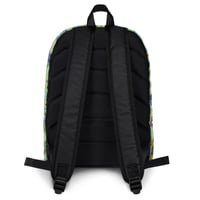 Image 6 of Green Haunted Mansion Pattern Backpack