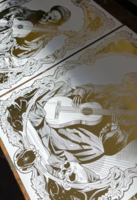 Image 3 of Gold Foil Triptych Set 