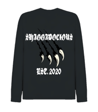 Image 2 of WOLF BLACK LONG SLEEVE 