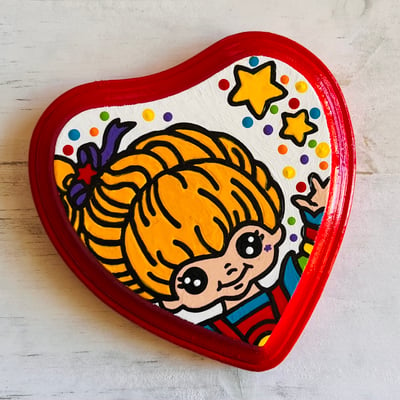 Image of Rainbow Brite Heart- Small