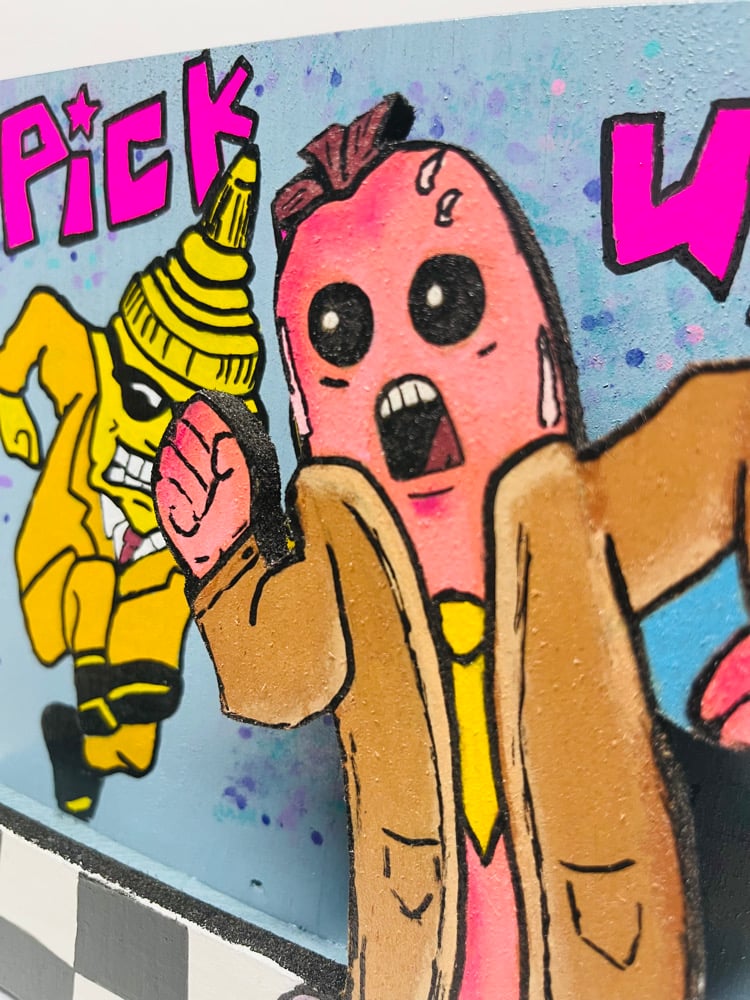 Image of Hot mustard dog plug