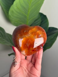 Image 1 of ORBICULAR CARNELIAN HEART -MADAGASCAR- I