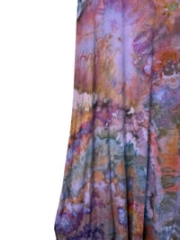 Image 4 of XXL Jersey Knit Pocket Tank Dress in Earthy Watercolors Ice Dye
