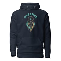 Image 4 of Unisex Hoodie, Dreamer Dreamcatcher Hoodie
